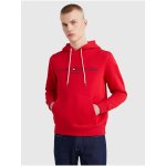 Tommy Hilfiger červená mikina Logo Hoody – Zboží Mobilmania