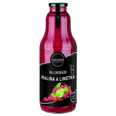 Madami Ovoce Na Limonádu Malina a Limetka 1 l – Zboží Dáma