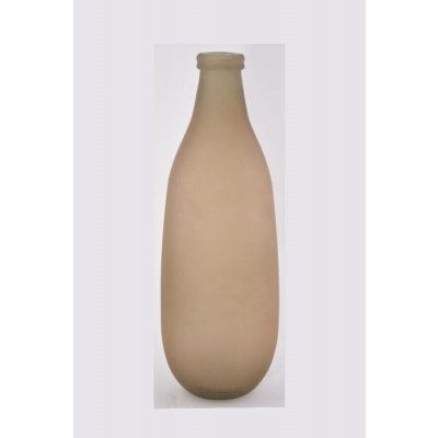 Váza MONTANA, 40cm|3,35L, hnědá matná|Vidrios San Miguel|Recycled Glass – Hledejceny.cz