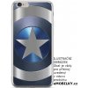 Pouzdro a kryt na mobilní telefon Apple Pouzdro MARVEL Captain America 005 iPhone 7/8 stříbrné
