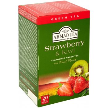 Ahmad Tea Green Tea Strawberry a kiwi 20 x 2 g