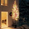 Vánoční stromek vidaXL Vánoční stromek 1200 LED barevných třešňových květů 400 cm