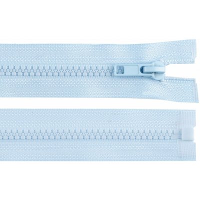 Zip kostěný dělitelný No 5 - bundový barva 185 modrá pomněnková délka 50 cm – Hledejceny.cz