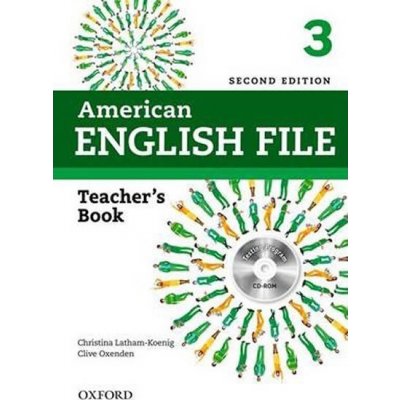 American English File: 3: Teacher's Book with Test – Zboží Mobilmania