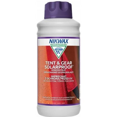 Nikwax Impregnace Tent & Gear Solar Proof 1L koncentrát ochrana proti UV – Hledejceny.cz