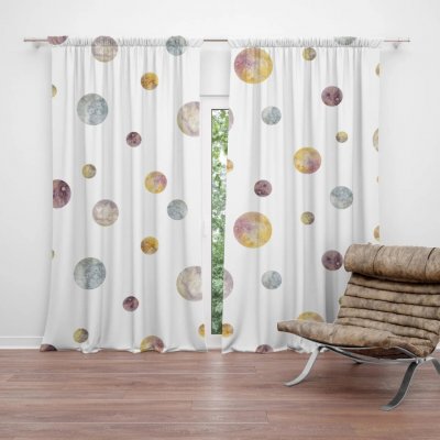 Sablio Závěs Galaktické bubliny: 2ks 140x250cm – Hledejceny.cz