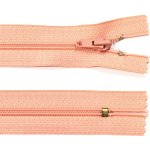 Spirálový zip no.3 nerozepínací 22cm - více barev color: 553 lososová – Hledejceny.cz