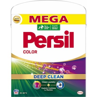 Persil Deep Clean Color prášek na praní 4,80 kg 80 PD – Zboží Dáma