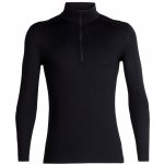Icebreaker pánské triko Mens 200 Oasis LS Half Zip black – Hledejceny.cz