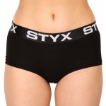 Styx Dámské kalhotky s nohavičkou černé IN960 – Zboží Mobilmania