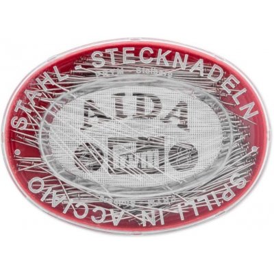 Špendlíky ocelové kalené 34x0,60mm stříbrné (Prym) - 25g – Zboží Dáma