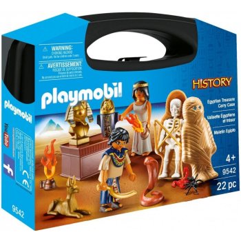 Playmobil 9542 Přenosný box velký Egyptský poklad