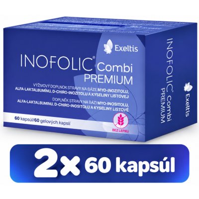 Inofolic Combi Premium 60 gelových kapslí – Hledejceny.cz