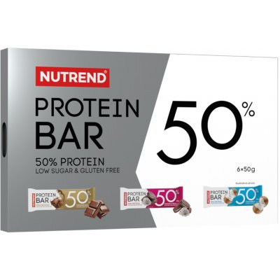 Nutrend Protein Bar 50 6 x 50 g – Hledejceny.cz