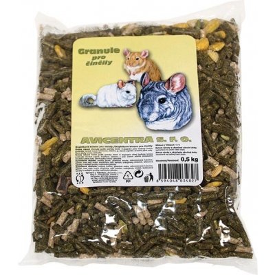 Avicentra Činčila Granule 0,5 kg – Hledejceny.cz