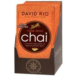 David Rio Tiger Spice Chai sáčky display 12x28 g