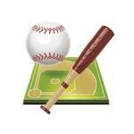 Baseball/softball emblém ET006V