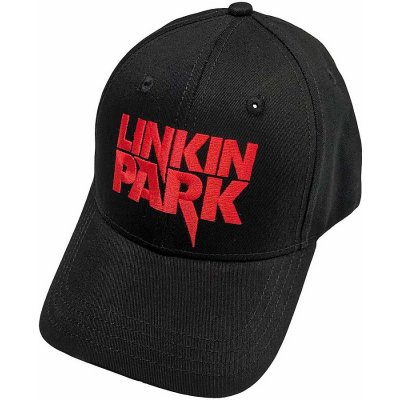 Linkin Park Red Logo Black – Zboží Mobilmania