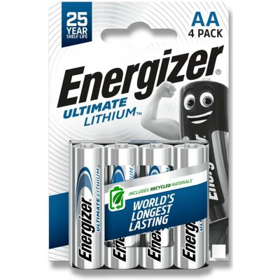 Energizer Ultimate Lithium AA 4 ks EL003 – Hledejceny.cz