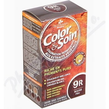 Color & Soin barva na vlasy 9R Ohnivě rudá 135 ml