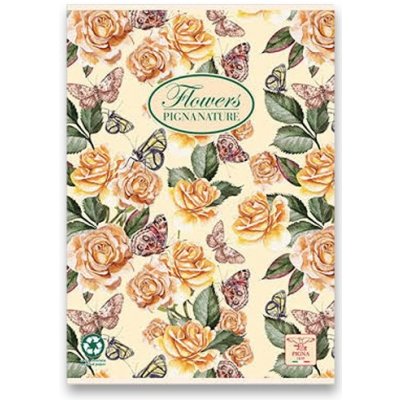 PIGNA Školní sešit NATURE FLOWERS A4 – Zboží Dáma