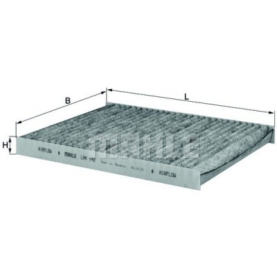 MAHLE ORIGINAL Filtr, vzduch v interiéru LAK142 – Hledejceny.cz