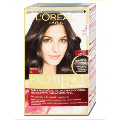 L'Oréal Excellence Creme Triple Protection 300 Dark Brown 48 ml