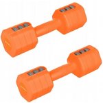 HMS Činky potažené pogumované nastavitelné 2 x 2,5 kg – Hledejceny.cz