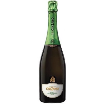 Cinzano Pinot Chardonnay Brut 11,5% 0,75 l (holá láhev) – Hledejceny.cz