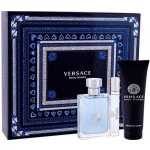Versace Eau Fraiche Man EDT 100 ml + voda po holení 50 ml + sprchový gel 50 ml + peněženka dárková sada – Zboží Dáma