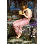 Plakát, Obraz - Pandoras Box, John William Waterhouse, 26.7 × 40 cm – Zboží Dáma