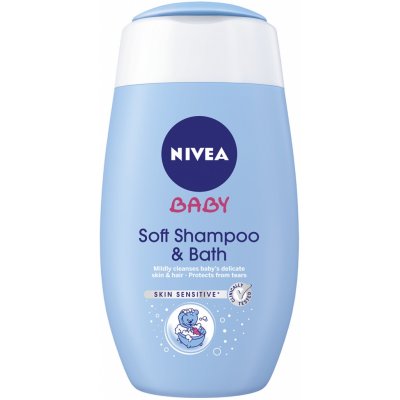 Nivea Baby šampon a pěna do koupele 2v1 200 ml – Zboží Mobilmania