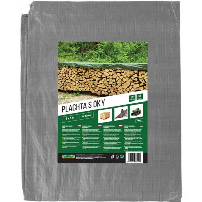 Nohel garden Plachta kašírovaná zelená 5x6m 55g – Hledejceny.cz