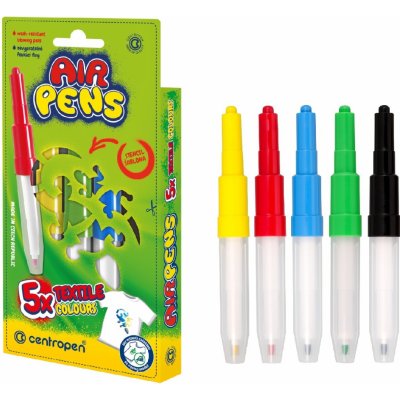 Foukací fixy na textil BLO pens 5 ks – Zboží Mobilmania