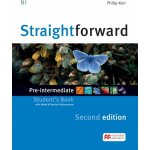 Straightforward 2nd Ed. Pre-Intermediate: Student´s Book + eBook – Hledejceny.cz