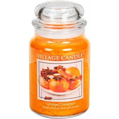 Village Candle Orange Cinnamon 602 g – Zboží Dáma