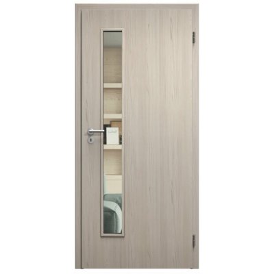 Sapeli Elegant Komfort M60 otočné borovice bílá 60 x 210 cm Čiré sklo – Hledejceny.cz