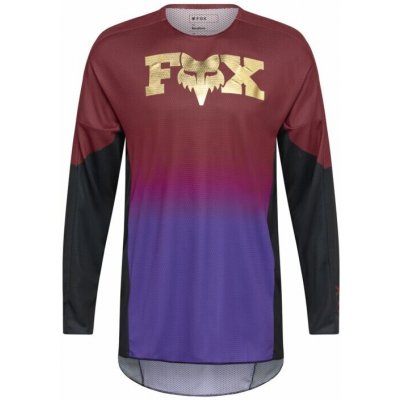 Fox 360 Drip Jersey 2025 Rust Brown – Zbozi.Blesk.cz