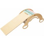 BusyKids Montessori houpačka 6 in 1 s prknem pastel – Zboží Dáma