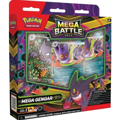 Pokémon TCG Mega Battle Deck Mega Gengar ex – Zboží Mobilmania
