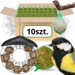 Trixie Zásobník věnec se stříškou na 8 lojových koulí 24 x 8 cm černá – Zboží Dáma