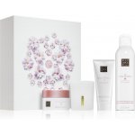 Rituals The Ritual of Sakura sprchová pěna 200 ml + tělový peeling 125 g + tělový krém 100 ml + svíčka 140 g dárková sada – Zboží Dáma