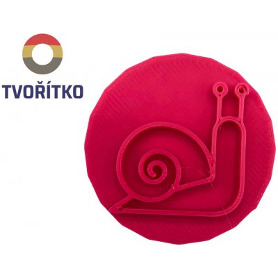 TVOŘÍTKO Hlemýžď - razítko Rozměr: 7 cm, + Vykrajovátko: Ne – Hledejceny.cz