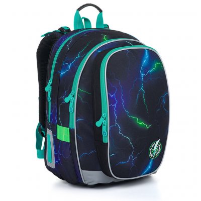 Topgal MIRA 24019 B/Blue/zelená – Zboží Dáma