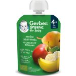 Gerber Organic kapsička hruška jablko a banán 90 g – Zbozi.Blesk.cz