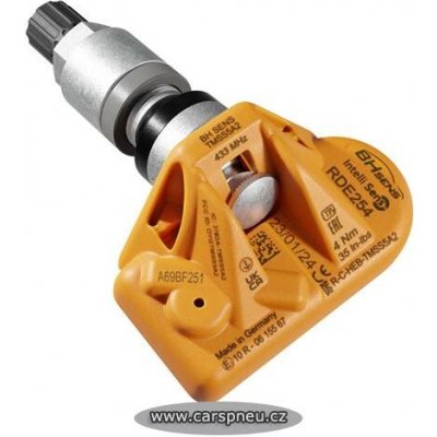 HUF BHsens TPMS senzor | BH SENS Huf RDE254V21 stříbrný | Audi, Ford, Porsche, Škoda, Volkswagen, Volvo | 3WA 907 255 (3WA907255) | Zboží Auto
