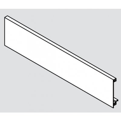 Blum Legrabox ZV7.1043C01 vnitřní zásuvka čelní plech bílý