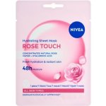 Nivea Rose Touch 10minutová hydratační maska pod oči 1 pár – Hledejceny.cz