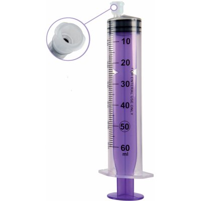 NUTRICAIR ENFit Multipack - enterální stříkačka excentrická 50/60 ml – Hledejceny.cz