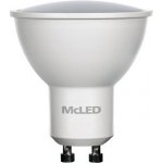 McLED LED žárovka GU10 2,8W 25W neutrální bílá 4000K , reflektor 110° – Hledejceny.cz